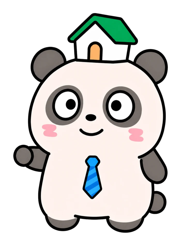 ファクトリー・ユウ公式キャラクター もちぱんだ