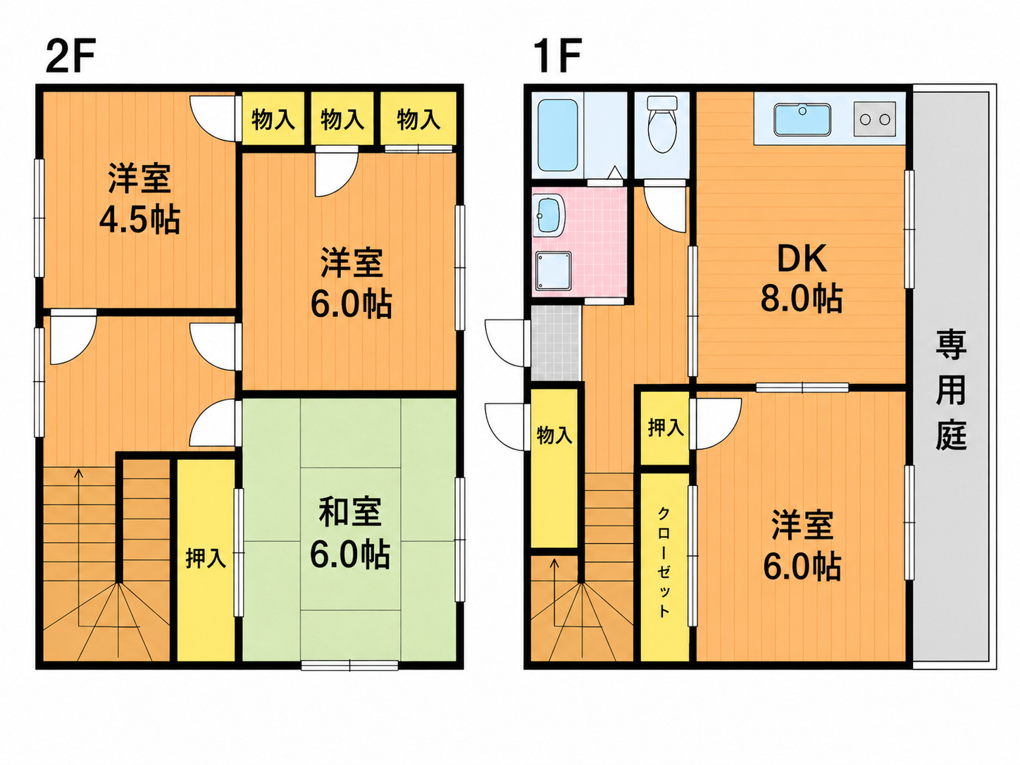 アメニティー庭瀬 代表間取り