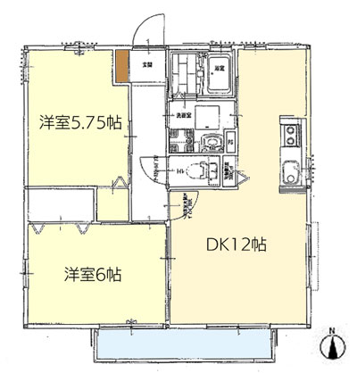 2LDKタイプ（参考）
