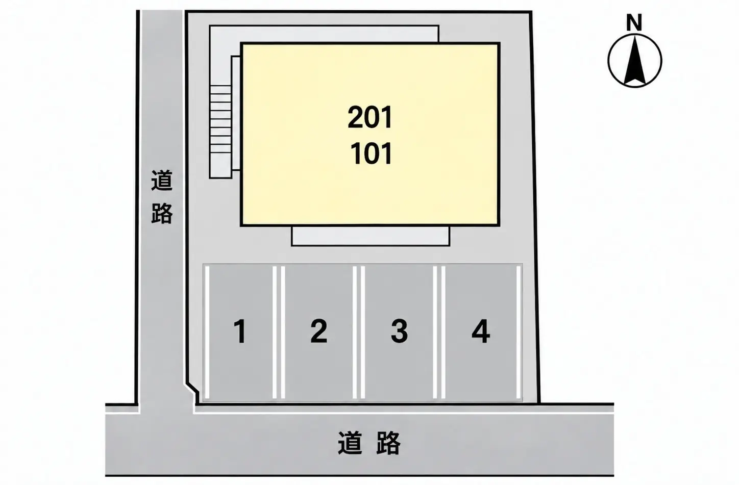 ナイス庭瀬 全体区画図